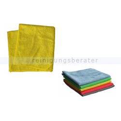 Microfasertuch Arcora Basic Line gelb 40x40 cm