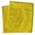 Zusatzbild Microfasertuch Arcora Basic Line gelb 40x40 cm