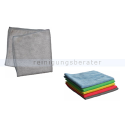 Microfasertuch Arcora Basic Line grau 40x40 cm