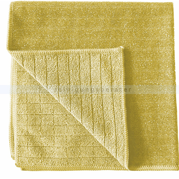 Microfasertuch Arcora Scrub & Clean 2in1 40x40 cm gelb