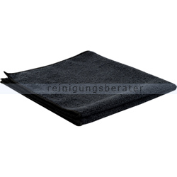 Microfasertuch ENA Black Soft schwarz 40x40 cm