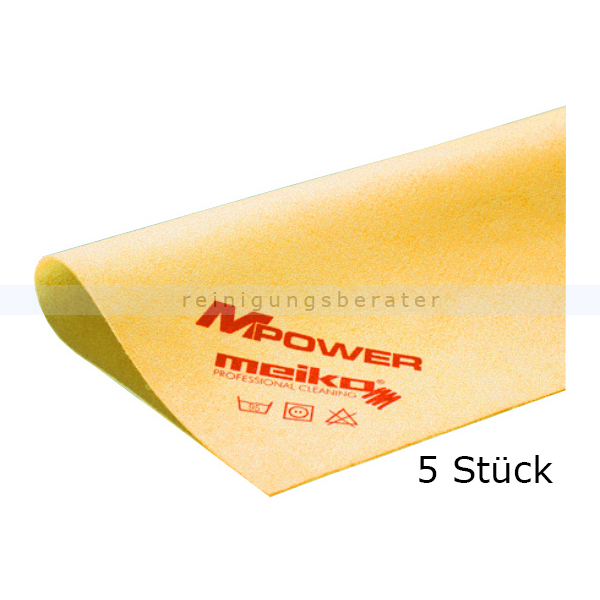 Microfasertuch Meiko MPower gelb 40x40 cm - Waschbecken