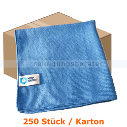 Microfasertuch MopKnight Premium 40 x 40 cm blau Karton
