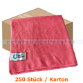 Microfasertuch MopKnight Premium 40 x 40 cm rot Karton