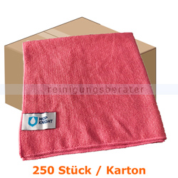 Microfasertuch MopKnight Premium 40 x 40 cm rot Karton