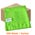 Zusatzbild Microfasertuch MopKnight Professional 40 x 40 cm grün Karton