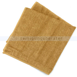 Microfasertuch Mopptex Reinigungstuch Natur braun 40x40 cm