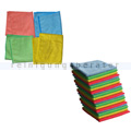 Microfasertuch SET 20 Wischtücher in 4 Farben 38x38 cm