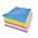 Zusatzbild Microfasertuch SET 6 Wischtücher in 6 Farben 30x30 cm