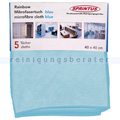 Microfasertuch Sprintus Rainbow 40x40 cm blau