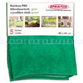 Microfasertuch Sprintus Rainbow Pro 40x40 cm grün