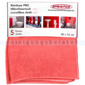 Microfasertuch Sprintus Rainbow Pro 40x40 cm rot