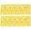 Zusatzbild Microfasertuch Unger Microwipe Smart Color 500 gelb 10 Stück
