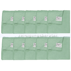 Microfasertuch Unger Microwipe Smart Color 500 grün 10 Stück
