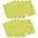 Zusatzbild Microfasertuch Unger SmartColor MicroWipe 2000 gelb 10 Stück