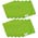 Zusatzbild Microfasertuch Unger SmartColor MicroWipe 2000 grün 10 Stück