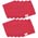 Zusatzbild Microfasertuch Unger SmartColor MicroWipe 200 rot 40x40 cm
