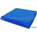 Microfasertuch Vileda MicroClean Plus blau 40x45 cm 5 Stück