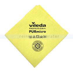 Microfasertuch Vileda PURmicro Active 38 x 35cm gelb