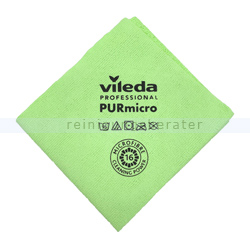 Microfasertuch Vileda PURmicro Active 38 x 35cm grün