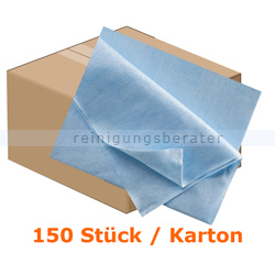 Microfasertuch Vliestuch PROFI 35 x 40 cm blau Karton