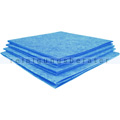 Mikrofasertuch Mopptex Vliestuch Light Blau 35x40cm Karton