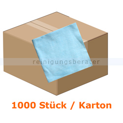 Mikrofasertuch Mopptex Vliestuch Light Blau 35x40cm Karton