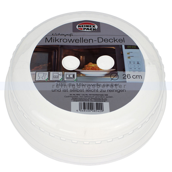 Mikrowellenabdeckung Reinex Mikrowellen Deckel 26 cm