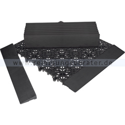 Miltex Yoga Rost® Abschlußleiste schwarz 30 x 5,5 cm