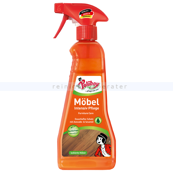Möbelpflege Poliboy Sprühmatic Möbel Intensiv Pflege 375 ml