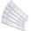 Zusatzbild Mop-Set 17 - Wischset mit 5 Mega Clean Moby Clean weiß 40 cm
