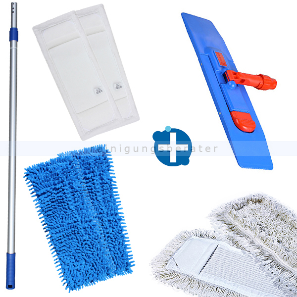 Mop-Set 20 Bayersan komplette mit ver. Wischmöppen 40 cm
