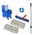 Zusatzbild Mop-Set 31 Bayersan mit Wagen, Halter, Stiel, Möppe 40 cm