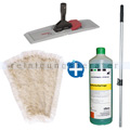 Mop-Set 3 - Wischset mit 40 cm Mop, Klapphalter und Stiel