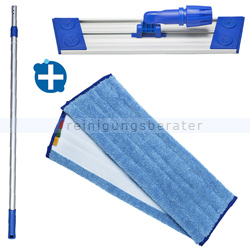 Mop-Set Klettmophalter 25 cm aus Aluminium