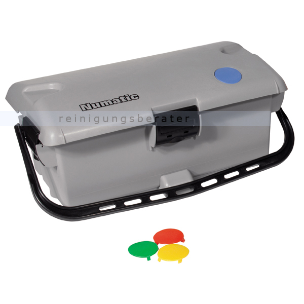 Mopbox Numatic Mopmatic MK2, grau mit 4-Farbcodierungen
