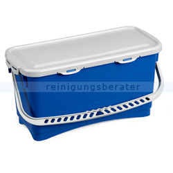 Mopbox TTS Hermetic Eimer mit Deckel und Griff blau 20 L