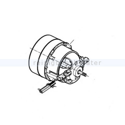 Motor Sebo Gebläsemotor Ametek 220-240W, 890W