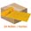 Zusatzbild Müllbeutel Abena Saekko Boy 60 L gelb 10 Stück/Rolle Karton