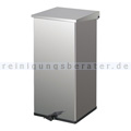 Müllcontainer Carro-Kick 110 L Edelstahl