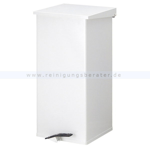 Müllcontainer Carro-Kick 110 L Weiß