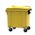 Zusatzbild Müllcontainer fahrbarer Container 1100 L gelb