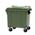 Zusatzbild Müllcontainer fahrbarer Container 1100 L grün