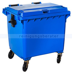 Müllcontainer Orgavente CONTIVIA 4 mobil blau 1100 L