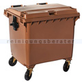 Müllcontainer Orgavente CONTIVIA 4 mobil braun 1100 L