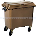 Müllcontainer Orgavente CONTIVIA 4 mobil braun 660 L