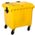 Zusatzbild Müllcontainer Orgavente CONTIVIA 4 mobil gelb 1100 L