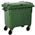 Zusatzbild Müllcontainer Orgavente CONTIVIA 4 mobil grün 660 L