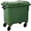 Zusatzbild Müllcontainer Orgavente CONTIVIA 4 mobil grün 770 L