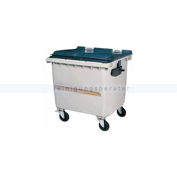 Müllcontainer Rossignol Korok 1000 L Kunststoff mit Schiene